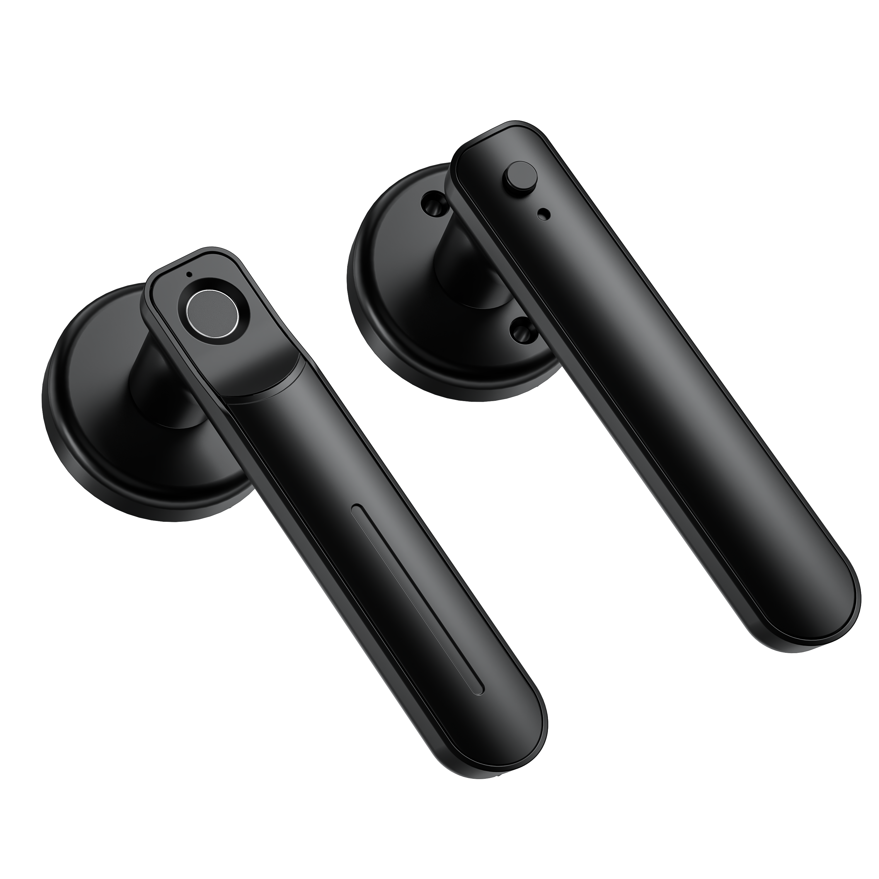 Fingerprint Door Lock, Door Locks for Bedrooms, Keyless Entry Door Lock with Fingerprint/Key